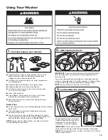 Preview for 15 page of Amana NTC3500FW0 Use And Care Manual