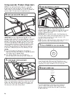 Preview for 16 page of Amana NTC3500FW0 Use And Care Manual