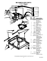 Preview for 8 page of Amana NTW4600VQ1 Parts List