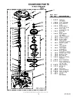 Preview for 12 page of Amana NTW4600VQ1 Parts List