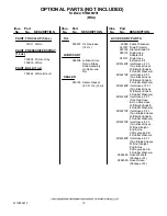 Preview for 13 page of Amana NTW4600VQ1 Parts List