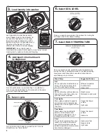 Preview for 8 page of Amana NTW4605EW Use And Care Manual