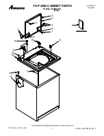 Preview for 1 page of Amana NTW5245TQ1 Parts List