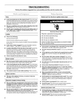 Preview for 6 page of Amana NTW5505TQ0 User Instructions