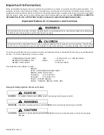 Предварительный просмотр 2 страницы Amana P1199603M Service Manual