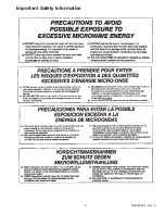 Предварительный просмотр 5 страницы Amana P1199603M Service Manual