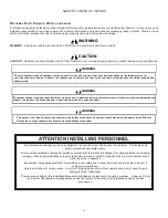 Preview for 2 page of Amana PACKAGE HEAT PUMP Owner'S Manual