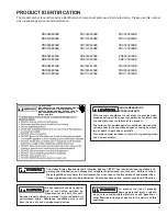 Предварительный просмотр 3 страницы Amana PBC092E00AX Technical Manual