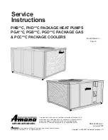 Amana PCC**C Service Instructions Manual preview