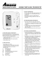 Amana PHWT-A150H Manual preview