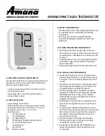 Amana PHWT-A200 User Manual preview