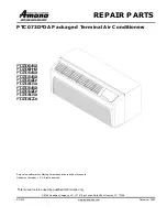 Amana PTC073D00ARDA Repair Parts Manual preview