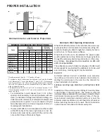 Предварительный просмотр 17 страницы Amana PTC073E Series Service Instructions Manual