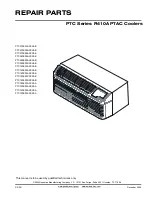 Amana PTC073E00AXXXAB Repair Parts Manual preview