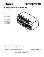 Предварительный просмотр 14 страницы Amana PTH093G Repair Parts