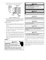 Предварительный просмотр 7 страницы Amana PTH123G25AXXX Installation Instructions & Owner'S Manual