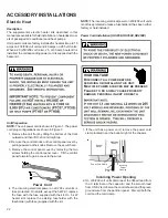 Preview for 22 page of Amana R-22 Service Instructions Manual