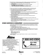 Preview for 25 page of Amana Radarange Plus RMC 720A Use & Care Manual