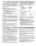 Preview for 19 page of Amana Radarange RSBG459P Use & Care Manual