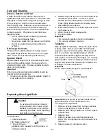 Preview for 57 page of Amana RBG635T Use And Care Manual