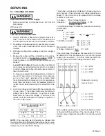 Preview for 21 page of Amana RCA Service Instructions Manual