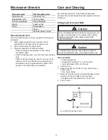 Предварительный просмотр 13 страницы Amana RCS1050MP Series Owner'S Manual