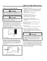 Предварительный просмотр 34 страницы Amana RCS1050MP Series Owner'S Manual