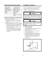 Предварительный просмотр 93 страницы Amana RCS1050MP Series Owner'S Manual