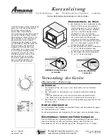 Preview for 7 page of Amana RCS10DA Quick Start & Reference Manual