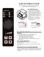 Amana RCS10DSE Quick Start & Reference Manual preview