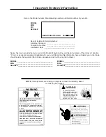 Preview for 3 page of Amana REMOTE CONDENSING UNIT User'S Information Manual