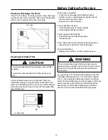 Предварительный просмотр 13 страницы Amana RFS11MP SERIES Owner'S Manual