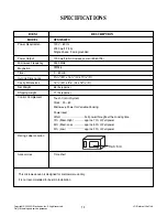 Preview for 4 page of Amana RFS12SW2C Service Manual