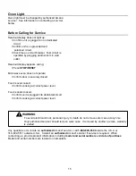 Preview for 15 page of Amana RMC800E Use And Care Manual