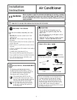 Предварительный просмотр 6 страницы Amana Room Air Conditioner & Heat Pump Use And Care Manual
