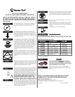 Preview for 1 page of Amana Router Bit Instructions