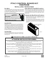 Amana RSKP0006 Installation Instructions Manual preview