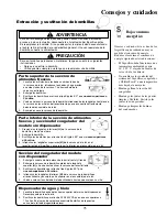 Предварительный просмотр 93 страницы Amana Side By Side Refrigerator Owner'S Manual