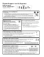 Предварительный просмотр 160 страницы Amana Side By Side Refrigerator Owner'S Manual