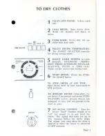 Предварительный просмотр 2 страницы Amana TEA600 Operating Instructions Manual