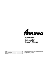 Amana TG18V1W Owner'S Manual предпросмотр