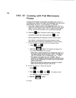 Preview for 12 page of Amana Touchmatic A10360099 Manual