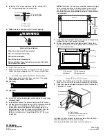 Preview for 4 page of Amana UMTK27 Installation Instructions