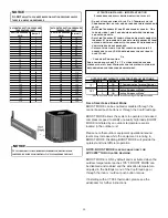 Предварительный просмотр 13 страницы Amana VXC20 Series Installation & Service Reference