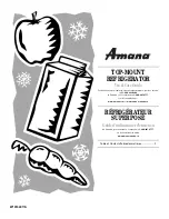 Amana W10154917A Use & Care Manual предпросмотр