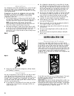 Preview for 10 page of Amana W10154917A Use & Care Manual