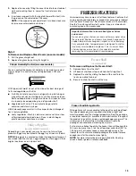 Preview for 13 page of Amana W10154917A Use & Care Manual