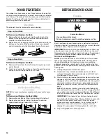 Preview for 14 page of Amana W10154917A Use & Care Manual