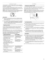 Предварительный просмотр 11 страницы Amana W10154917B Use & Care Manual