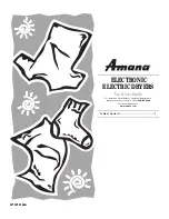 Preview for 1 page of Amana W10216186A Use And Care Manual